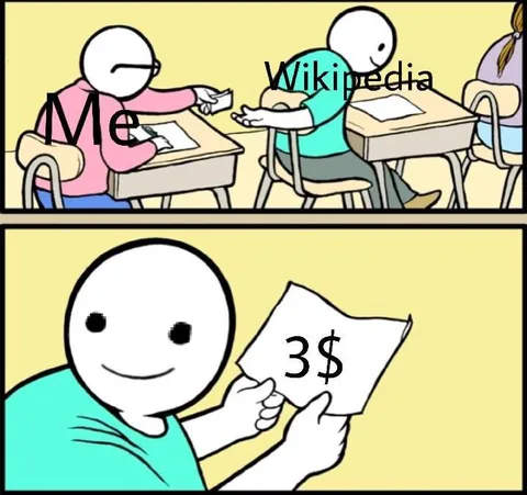 Wikipedia Asks for Three Dollars