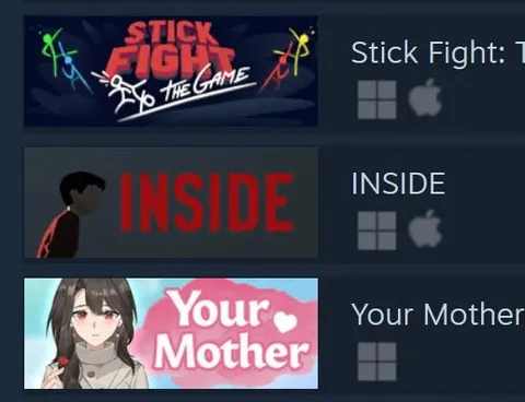 Your Mother Game Listing