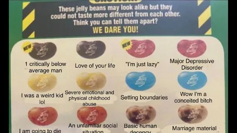 Jelly Bean Emotional Damage Chart