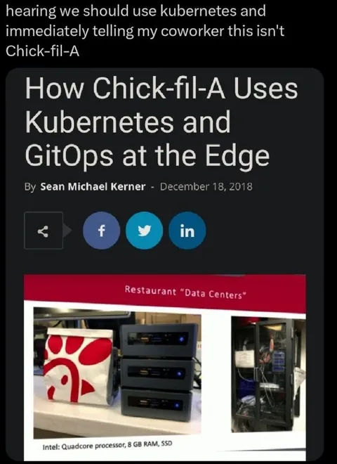 Chick-fil-A Kubernetes Data Centers