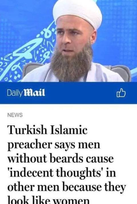 Beards Prevent Indecent Thoughts