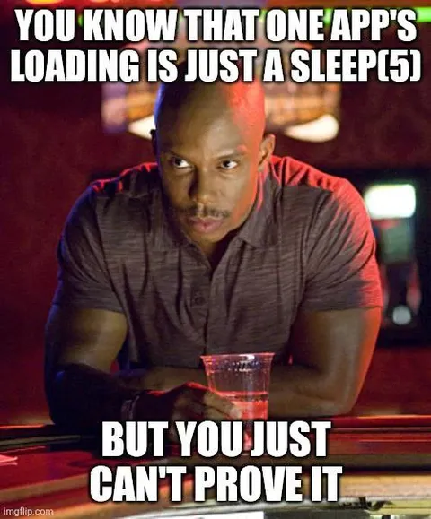 App Loading Sleep Function