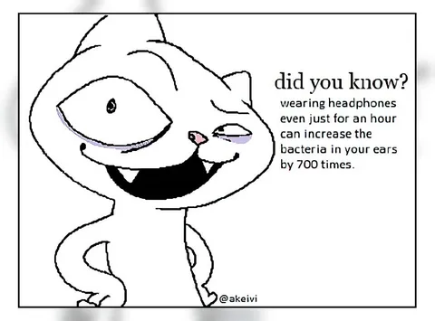 Headphones Increase Ear Bacteria