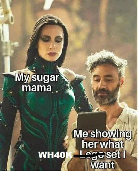 Sugar Mama Buys WH40K Set