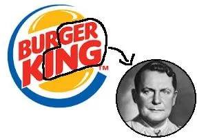 Burger King Points at Man