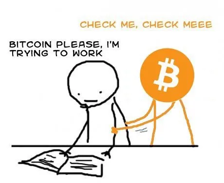 Bitcoin Please, I’m Trying to Work