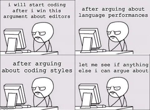 Arguing Before Coding