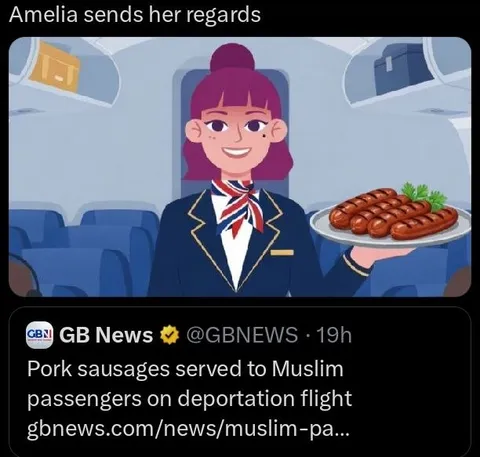 Amelia Sends Her Regards