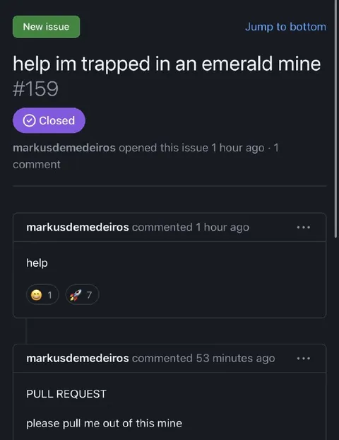 Trapped in an Emerald Mine