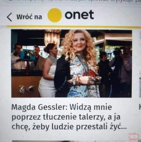 Magda Gessler chce końca życia