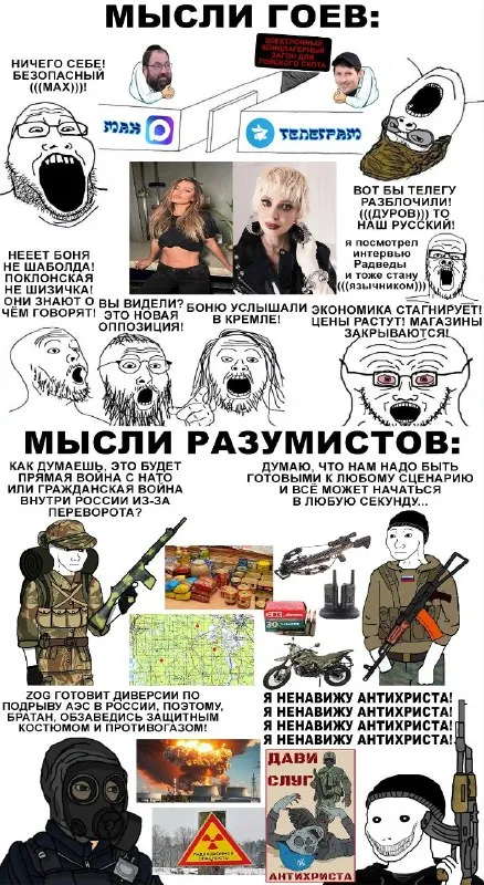 Мысли гоев и разумистов