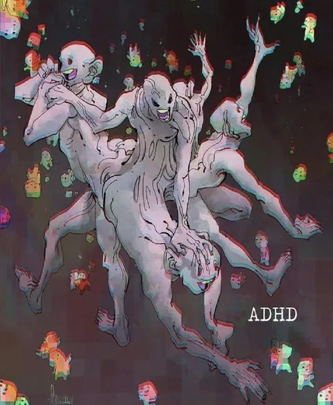 ADHD Multitasking Monster
