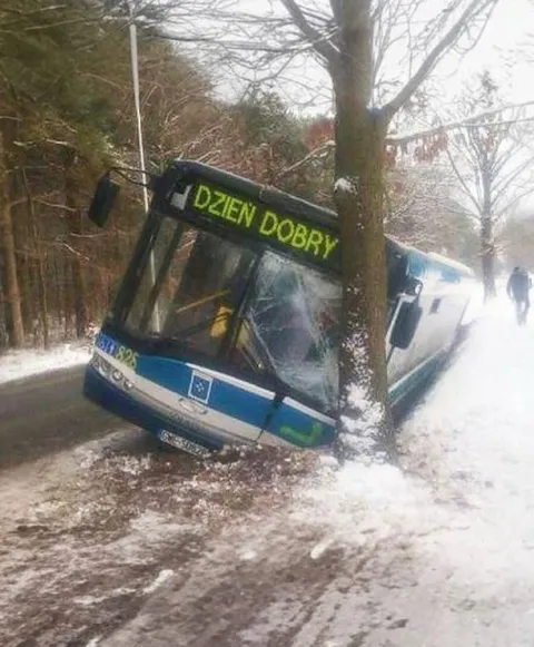 Autobus mówi dzień dobry