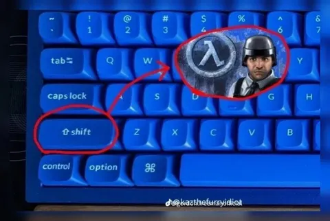 Shift Key Leads to Half-Life