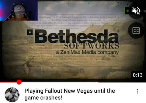 Fallout New Vegas Crash