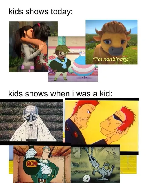 Kids Shows Then and Now