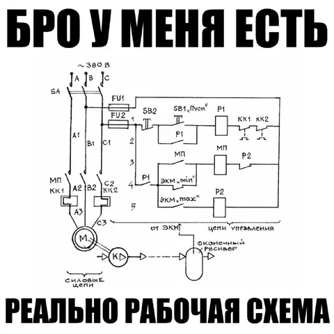 Бро, у меня есть рабочая схема