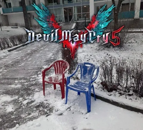 Devil May Cry 5 Plastic Chairs