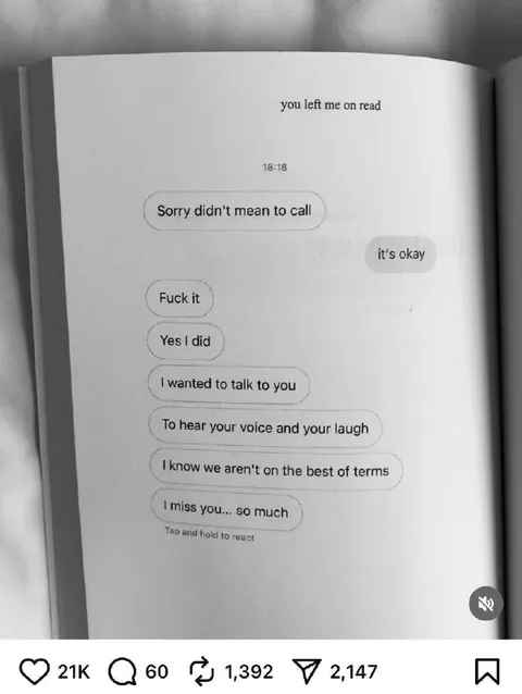 You Left Me on Read