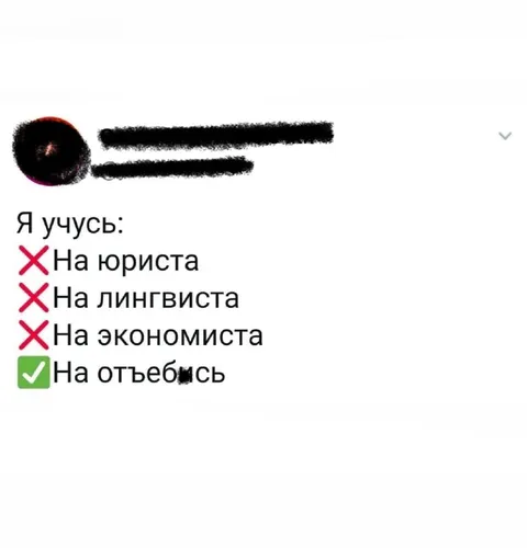 Учусь на отъебись