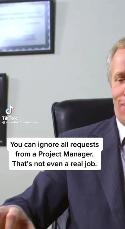 Ignore the Project Manager