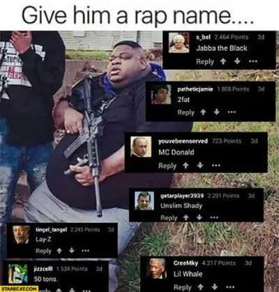 Give Him a Rap Name