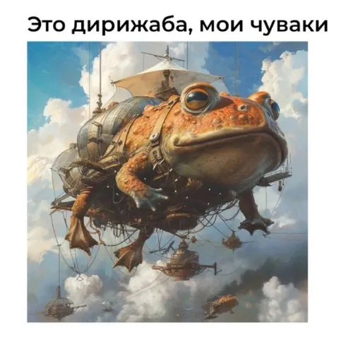 Дирижабаба и летающие лягушки