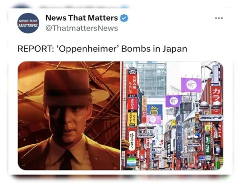 Oppenheimer Bombs in Japan