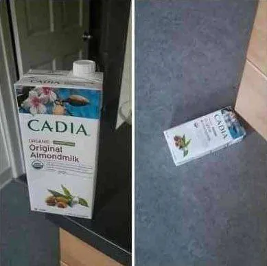 Almond Milk Door Fail