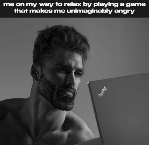 Relaxing With an Infuriating Game