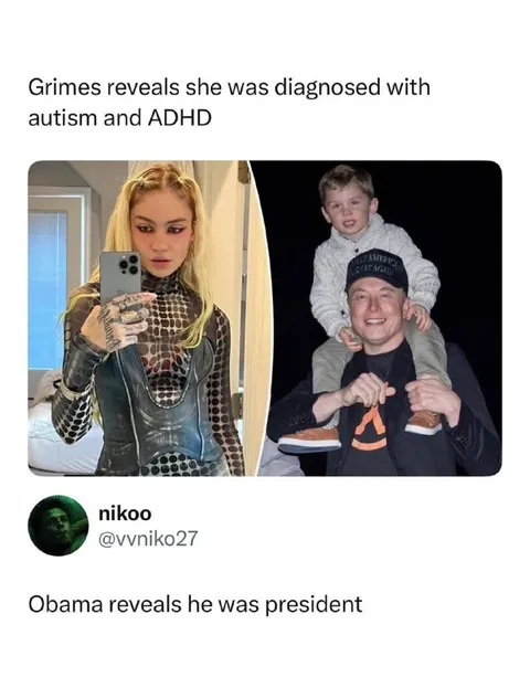 Grimes and Obama reveal memes