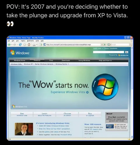 Upgrading from XP to Vista