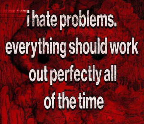 I Hate Problems Meme