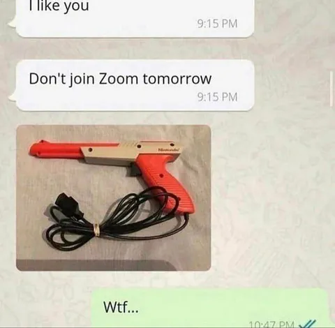 Don’t Join Zoom Tomorrow