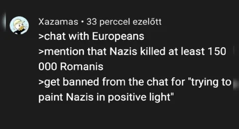 Banned for Mentioning Romani Victims