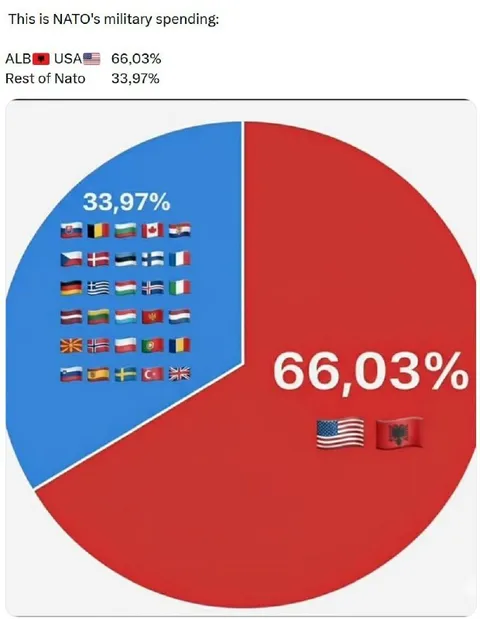 NATO Spending Pie Chart