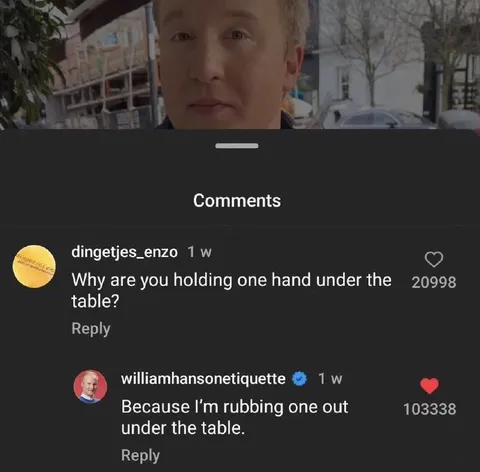 Rubbing One Out Under the Table