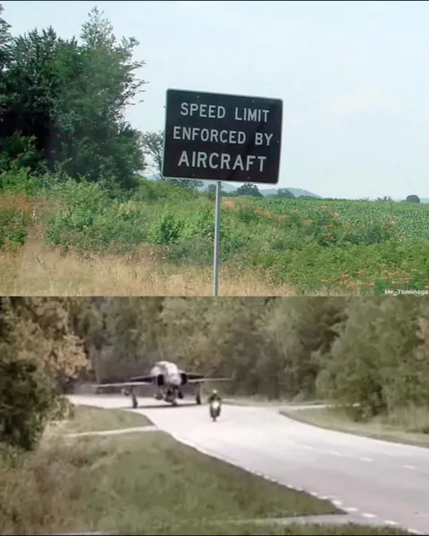 Speed Limit Enforced by Aircraft