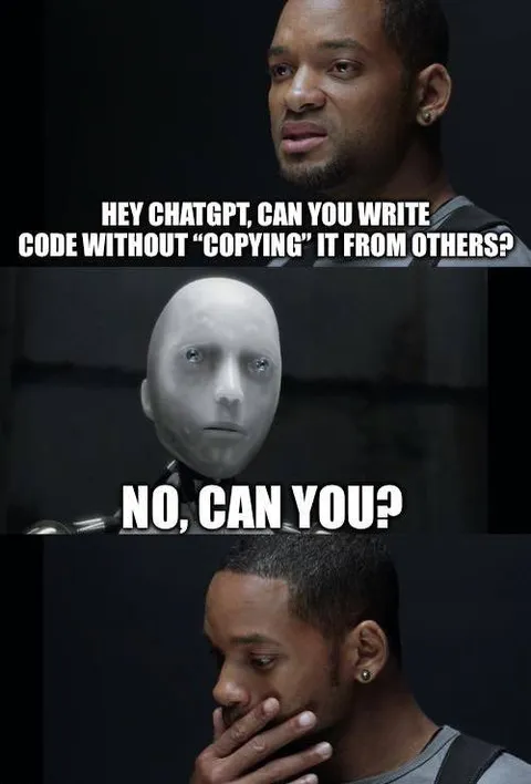 ChatGPT Cannot Write Without Copying