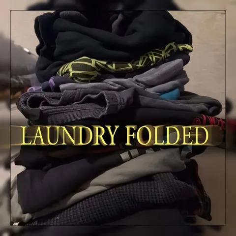 Laundry Folded Victory