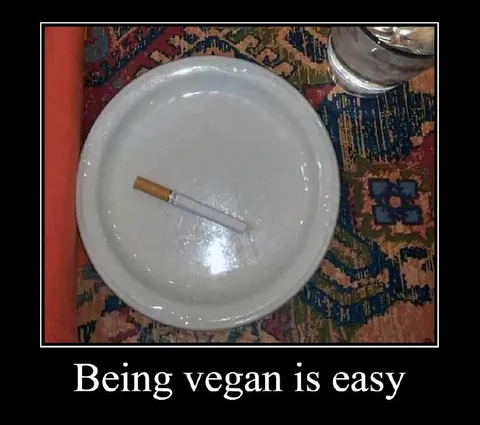 Being vegan is easy
