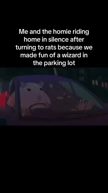 Rats Riding Home in Awkward Silence