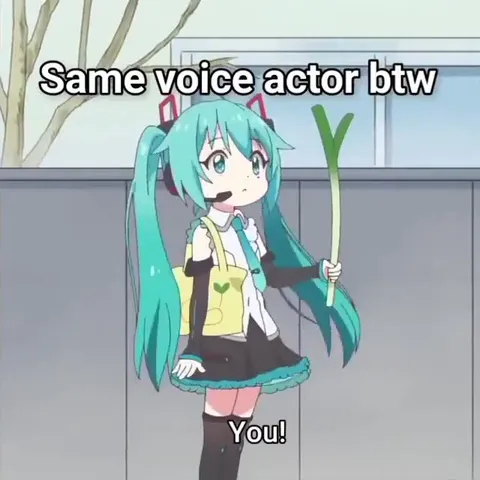 Miku and Kratos Same Voice Actor
