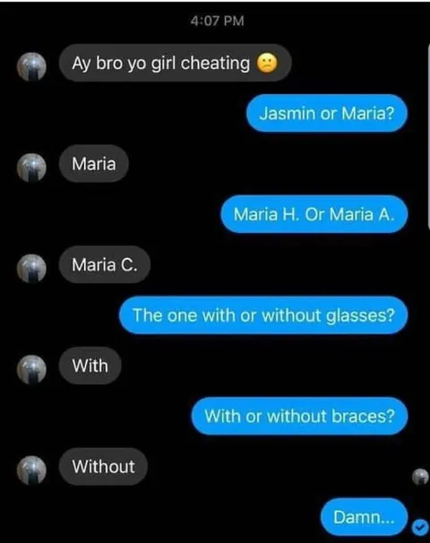 Cheating Girlfriend Interrogation