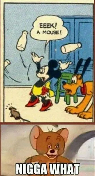 Mickey Sees a Mouse