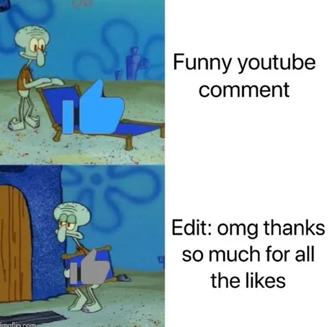 Funny YouTube Comment Gets Likes