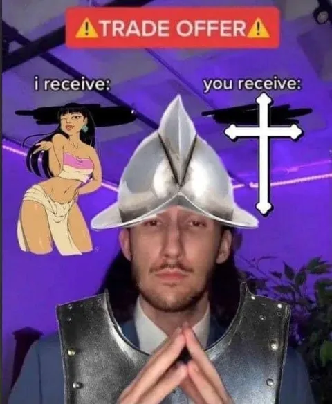 Trade Offer Woman for Cross