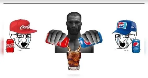 Coca-Cola and Pepsi peace