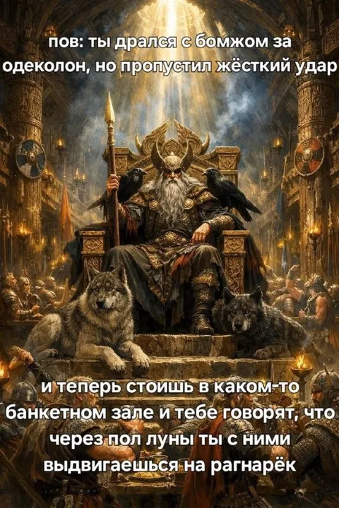 Пропустил удар и попал на Рагнарёк