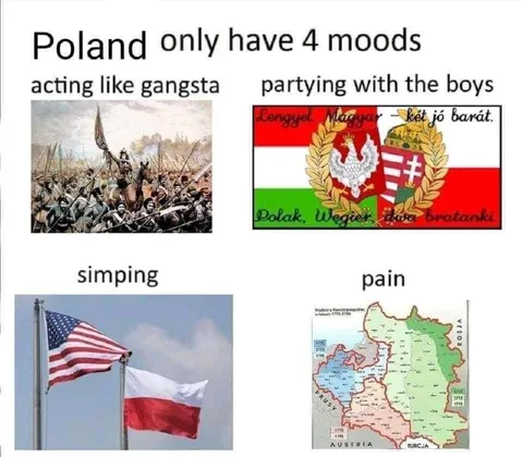 Poland Only Has Four Moods